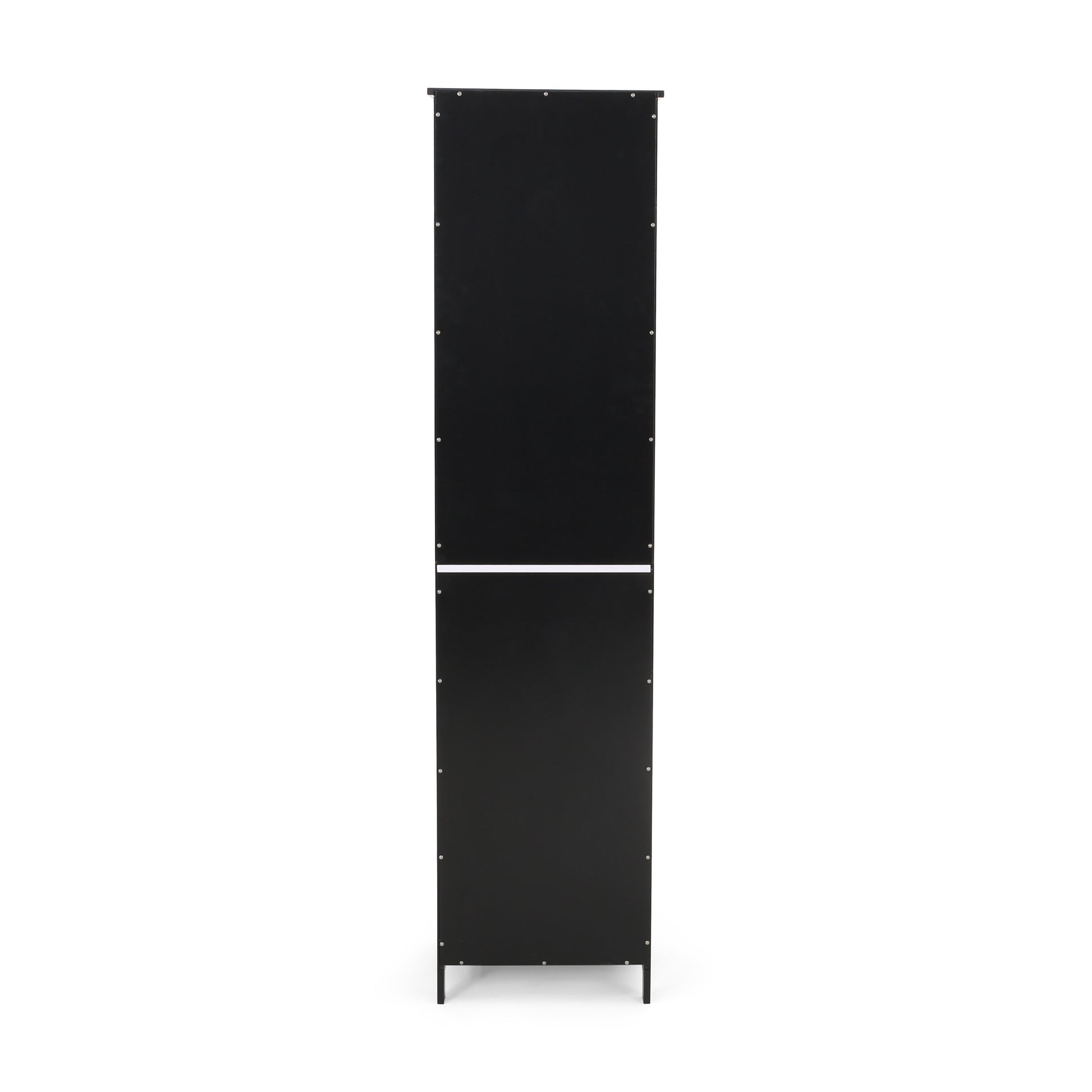 Bathroom Cabinet Black Mdf