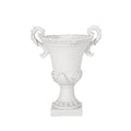 Mgo Garden Urn Planter Antique White Magnesium Oxide