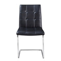 Escondido Side Chair Set Of 2 Black Black Iron