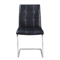 Escondido Side Chair Set Of 2 Black Black Iron