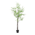 300Cmartificial Disc Leaf Tree Green Pvc