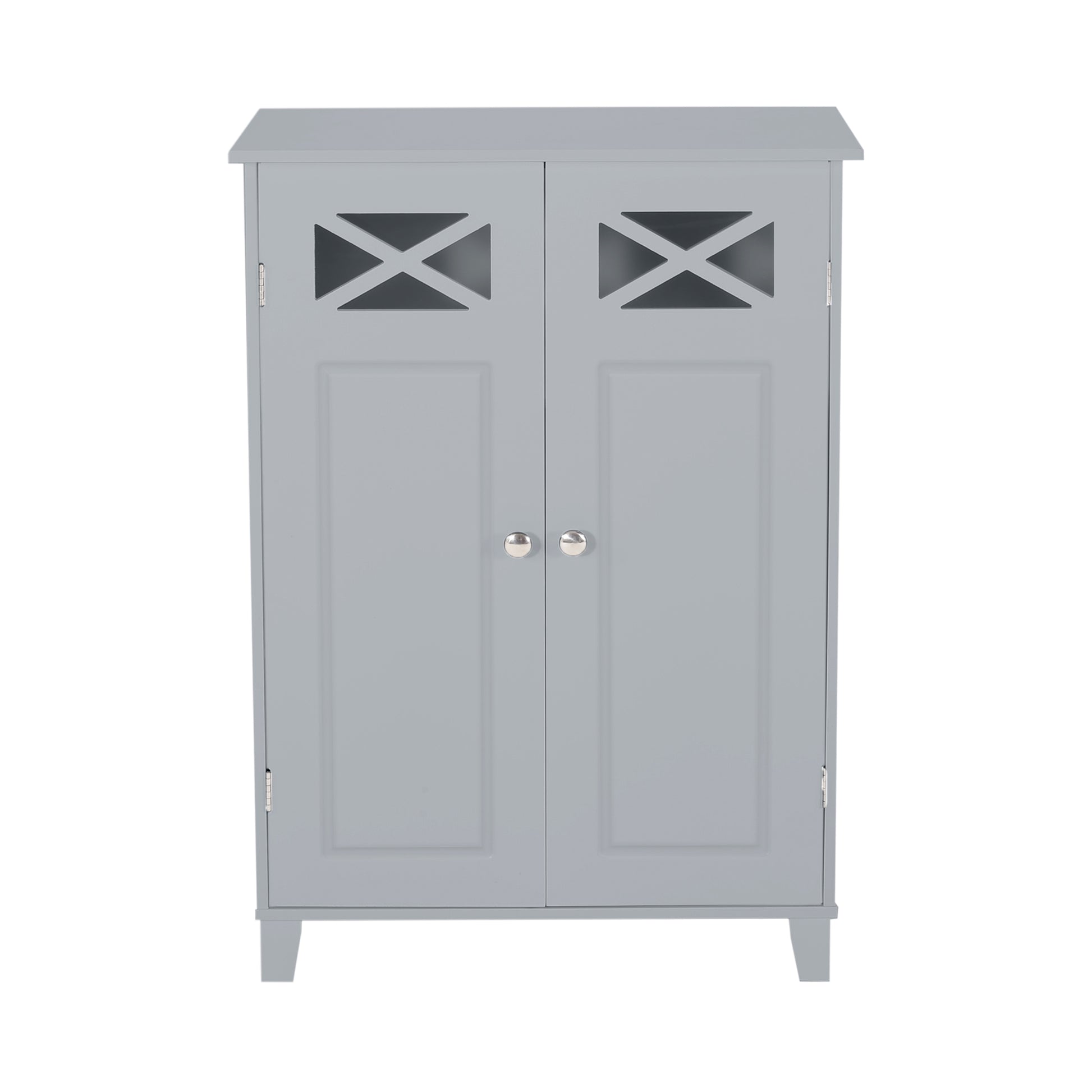 Bathroom Cabinet Gray Mdf