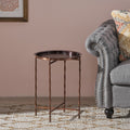 Cb Tray Table Copper Copper Iron