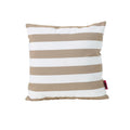Coronado Stripe Square Pillow Set Of 2 Brown Fabric