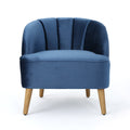 Chair Antique Navy Blue Altay Velvet