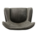 Arm Chair Grey Velvet