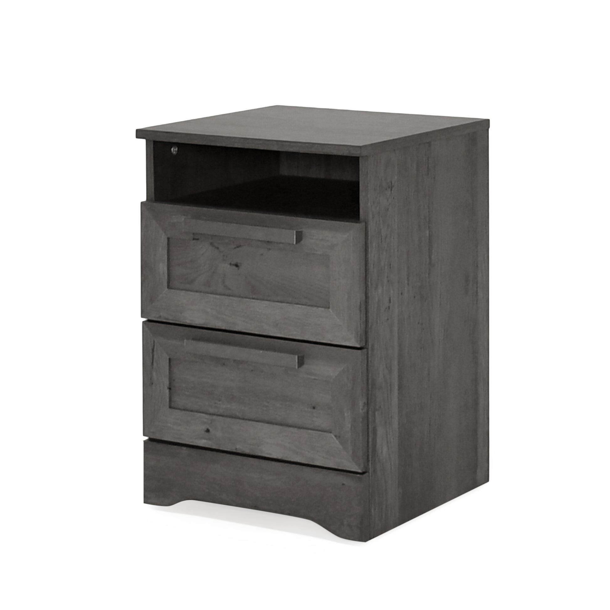 Delaney2 Drawer Nightstand Grey Mdf