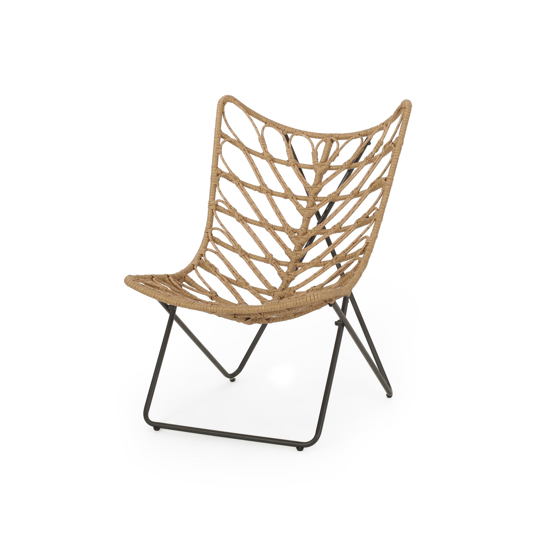 Bryson Chair Light Brown Rattan