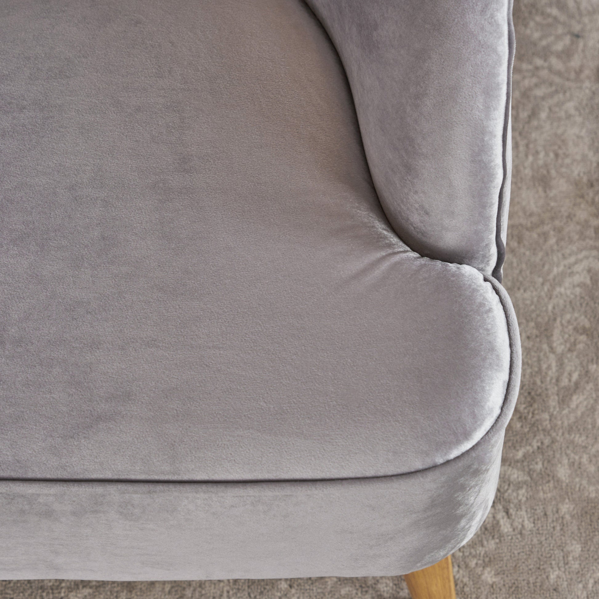 Chair Pewter Altay Velvet