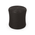 Olivo Patio Table Dark Brown Polypropylene