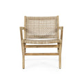 Braxton Chair Set Of 2 Light Brown Wicker