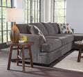 Paisley Side Table Brown Brown Wood