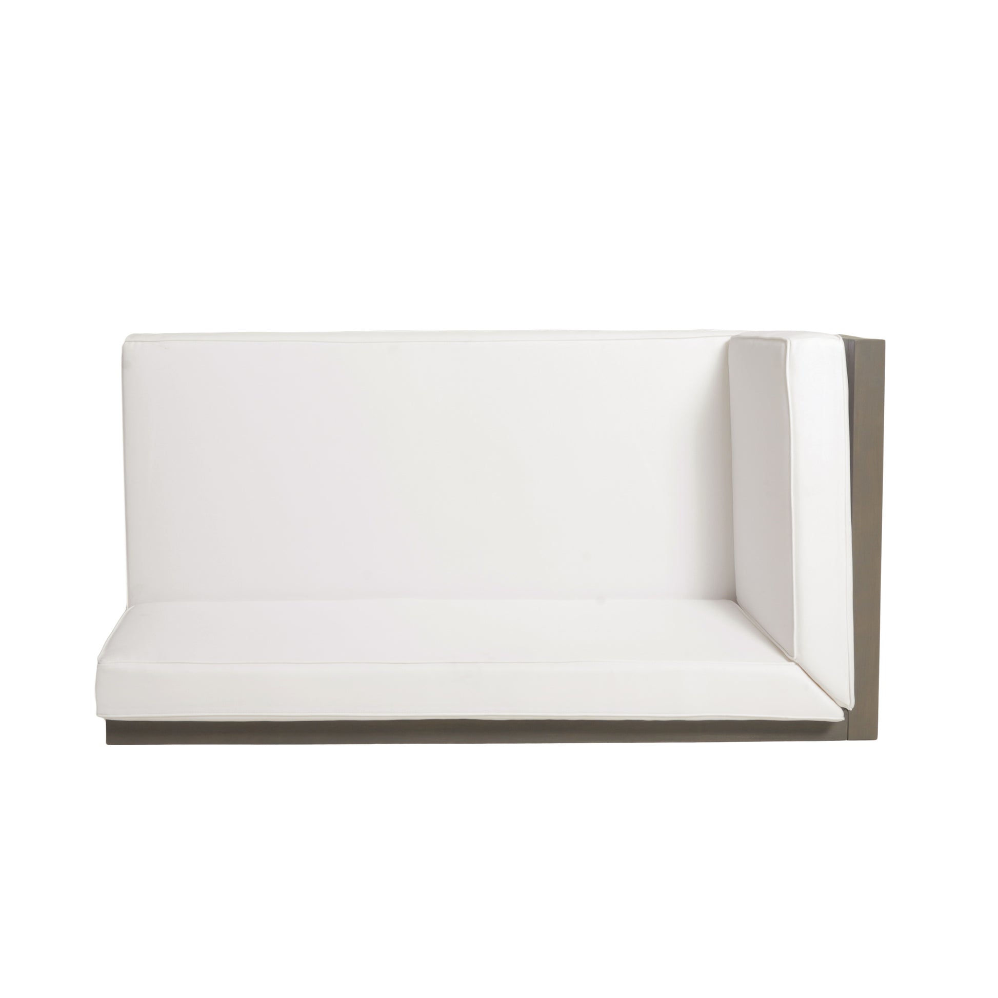 Brava X Back Corner Bench L With Coffee Tablewhite White Acacia Wood