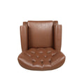 Recliner Chair Light Brown Pu