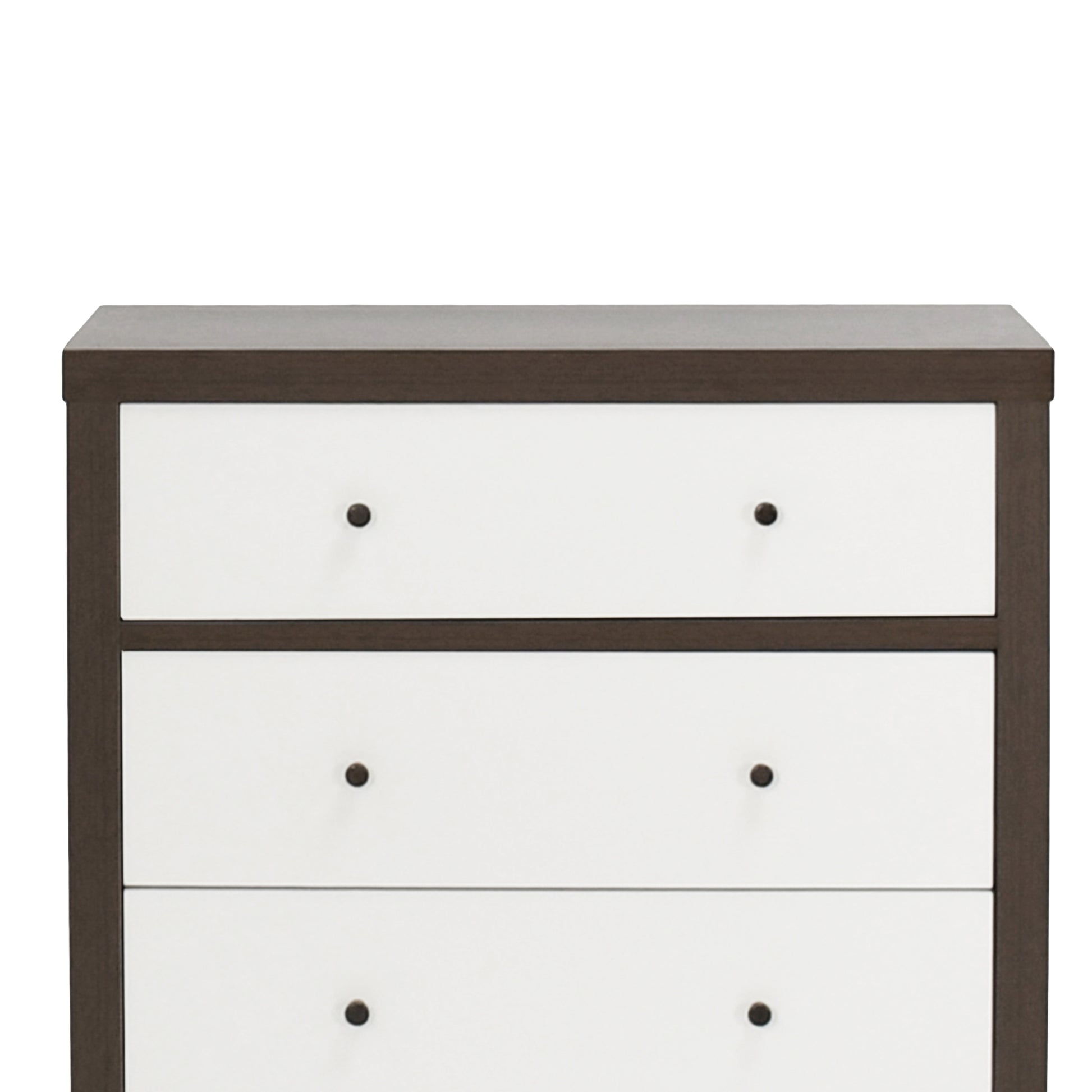 Nordic 3 Drawer Chest Walnut Mdf