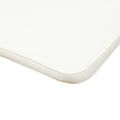 Nadine Chaise Lounge Cushion Cream Wood Waterproof Fabric