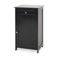 Bathroom Cabinet Black Mdf