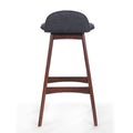 Bar Chair Charcoal Fabric