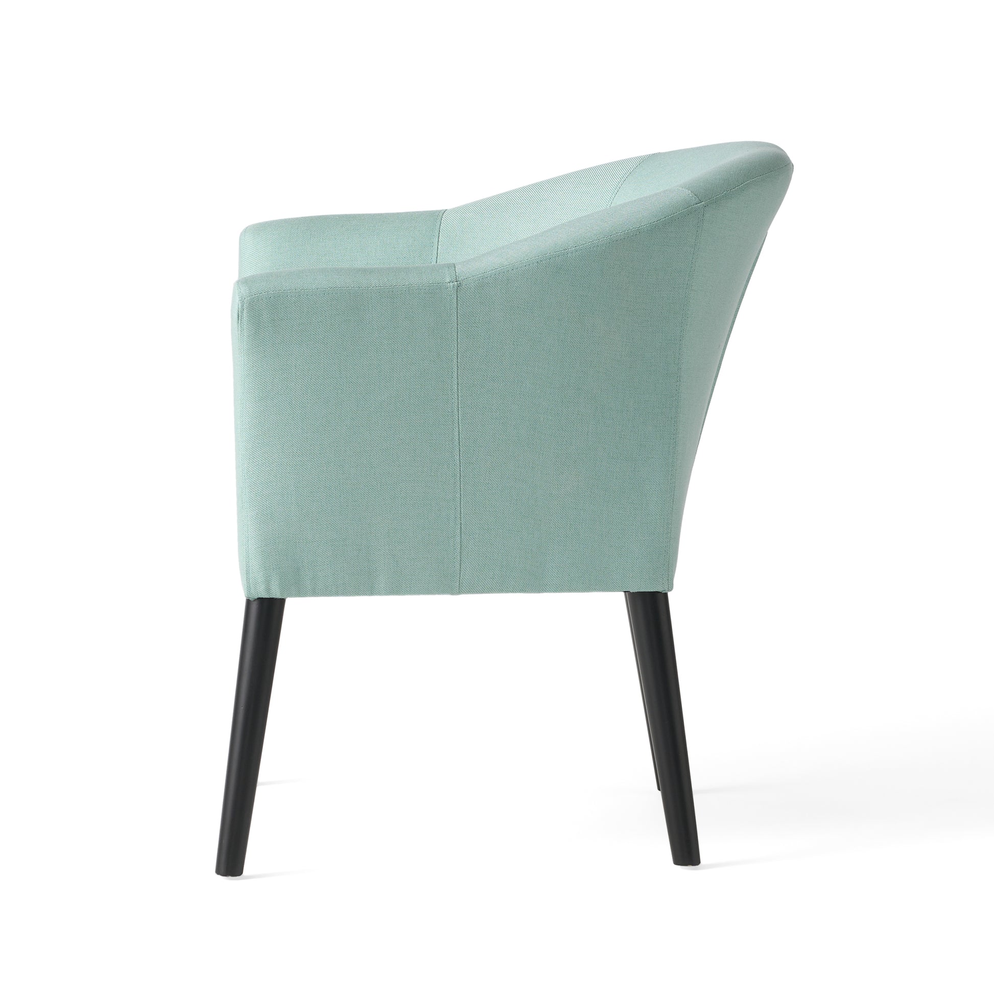 Arm Chair Light Blue Fabric