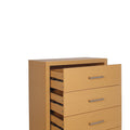 5 Drawer Chest Maple Mdf