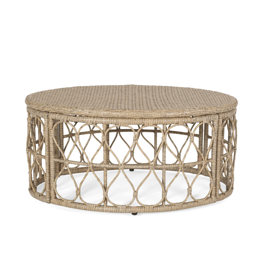 Bruce Coffee Table Brown Rattan