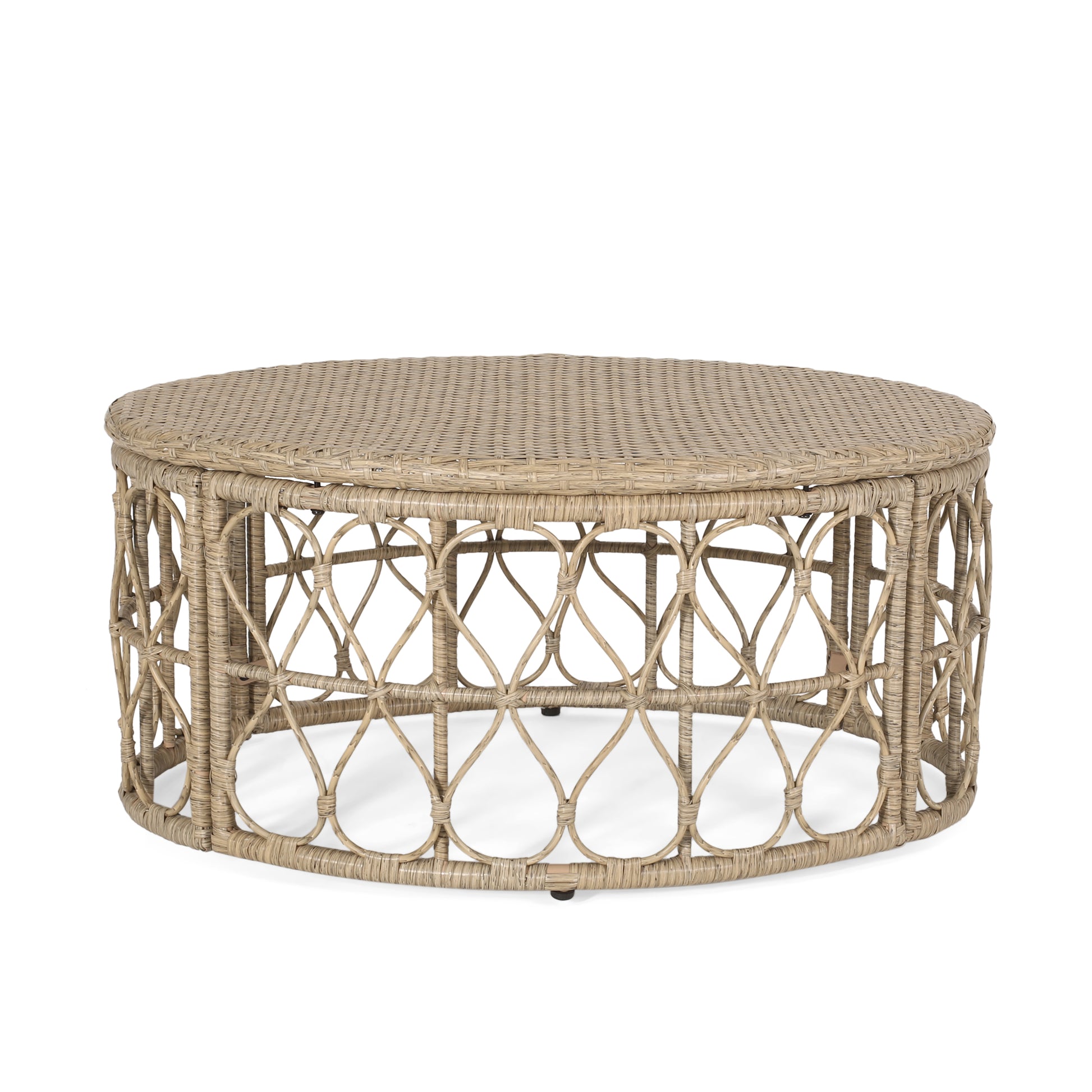 Bruce Coffee Table Brown Rattan
