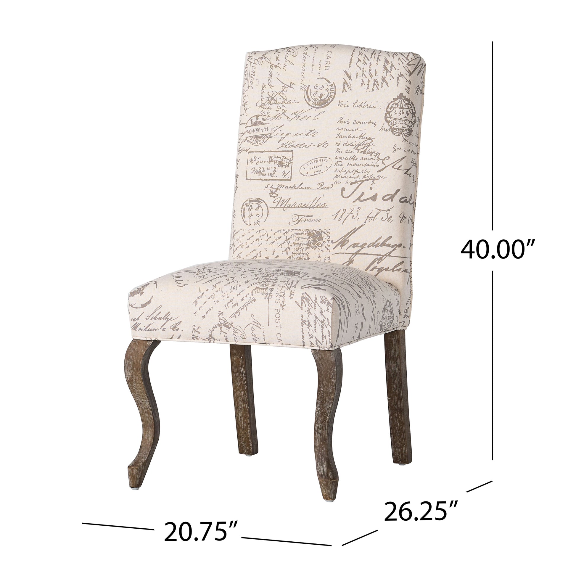 Lynnwood Kd Dining Chair Mp2 Set Of 2 Beige Fabric