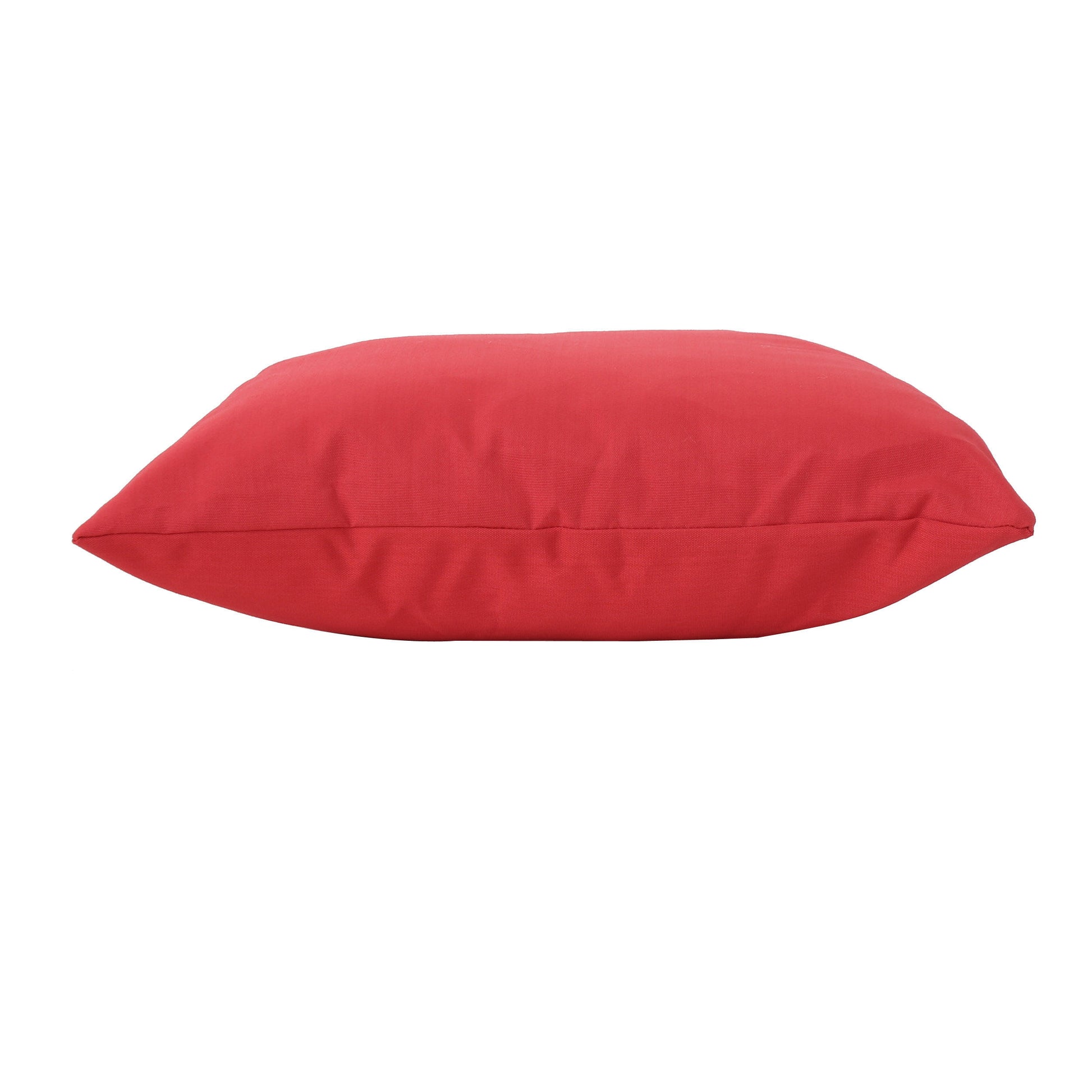 Coronado Square Pillow Set Of 2 Red Fabric