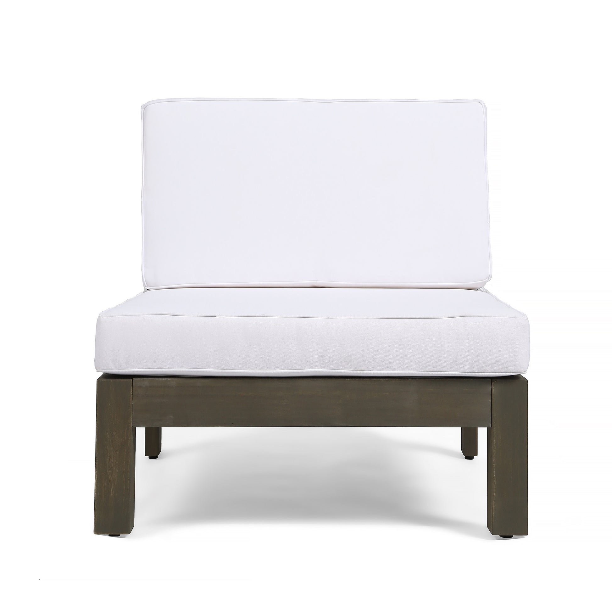 Oana 3 Piece Sofa Set, White White Acacia Wood