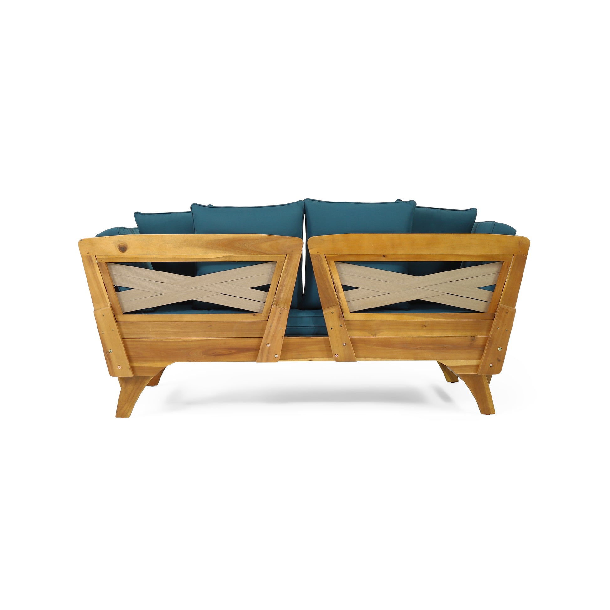 Serene Daybed Full Teak Fabric