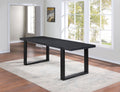 Yves Counter Table Black Black Wood