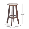 Pike Barstool Dark Brown Acacia Wood