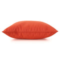 Coronado Square Pillow Set Of 2 Orange Fabric