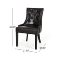 Cheney Dining Chair Kd Brown Wood