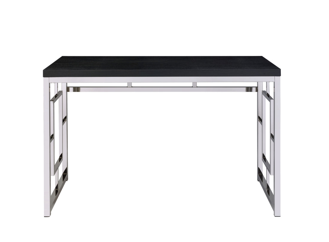 Alize Desk Charcoal Black Wood