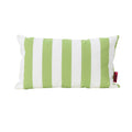 Coronado Stripe Rectangular Pillow Green Fabric