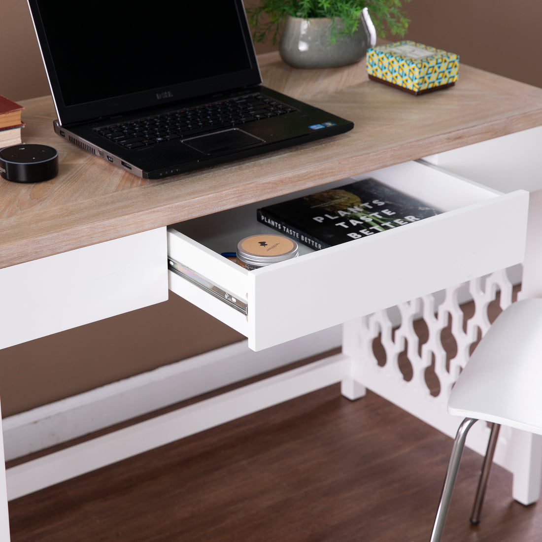 Wayliff Writing Desk Natural Mdf