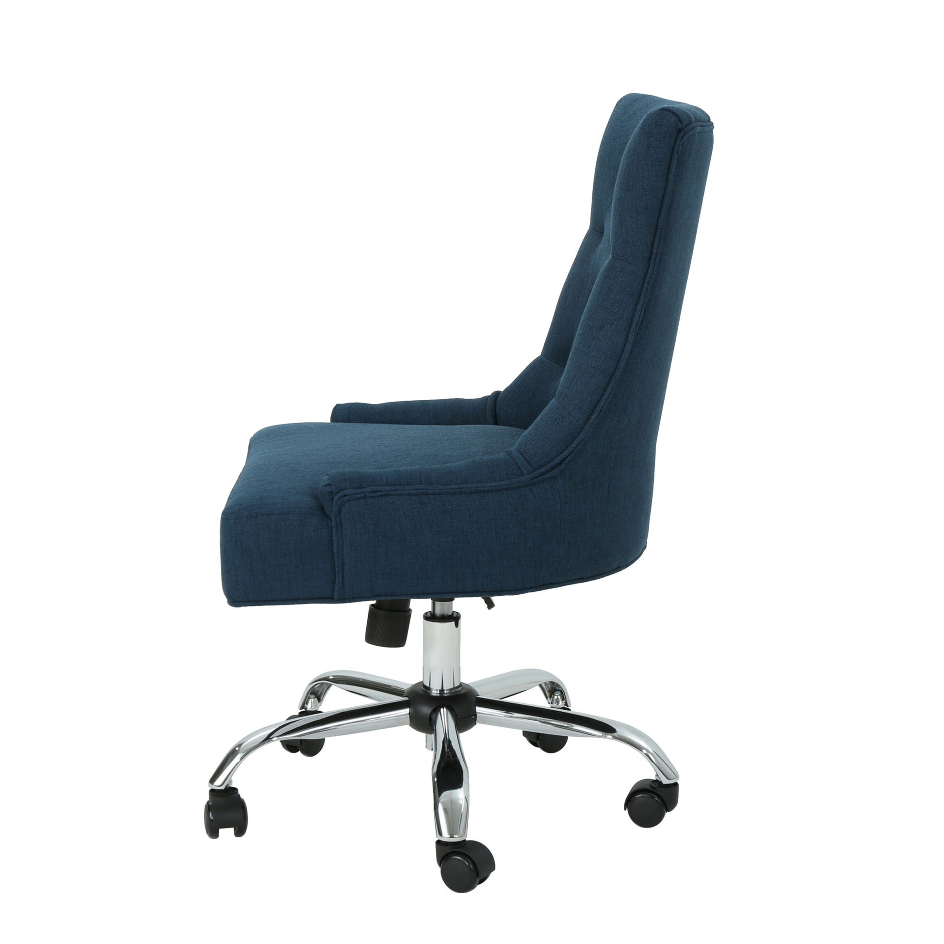 Office Chair Navy Blue Fabric