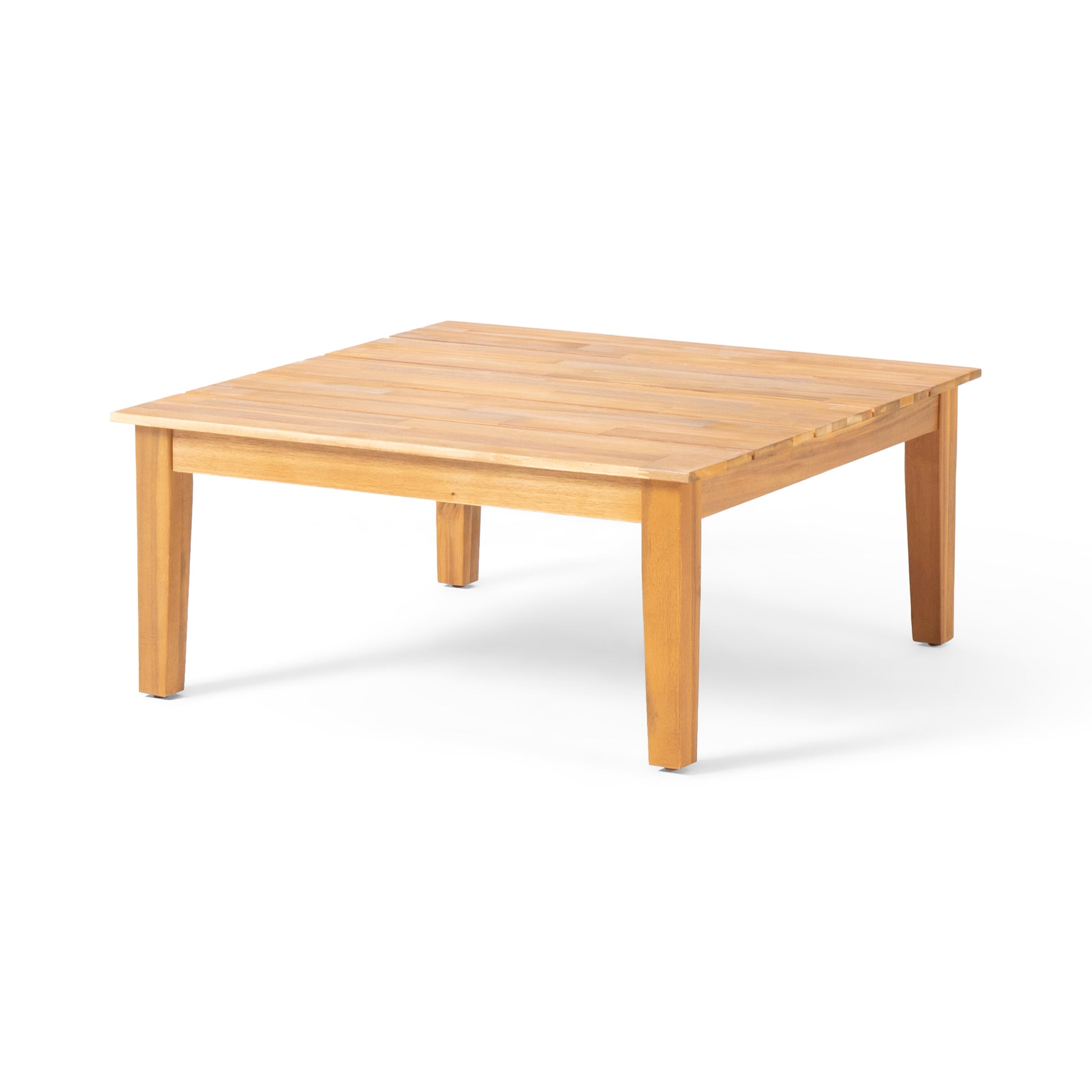 Loft Coffee Table Brown Acacia Wood