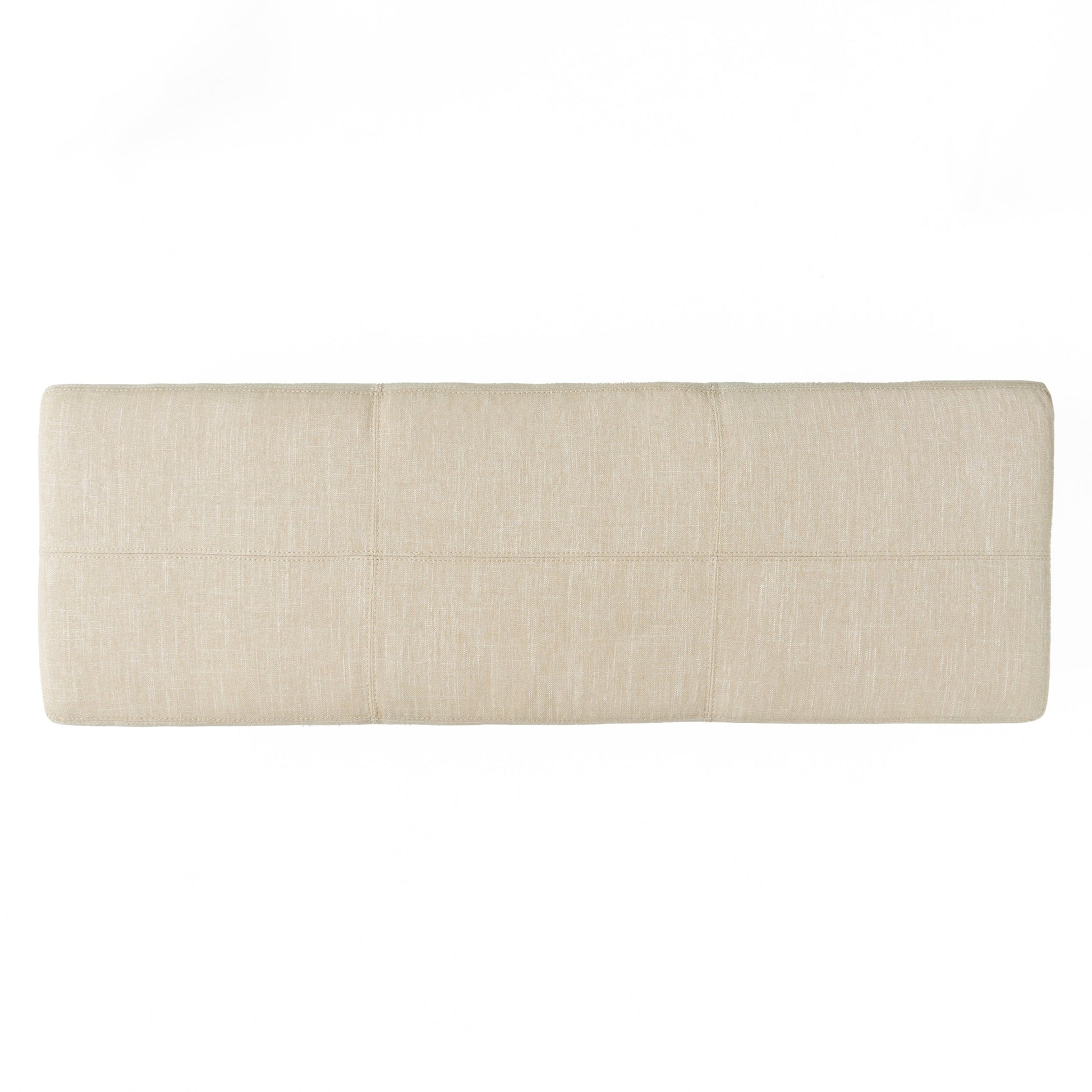 Glouster Storage Ottoman V2 Light Beige Fabric