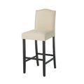 Markson Kd Barstool Mp2 Set Of 2 Ivory Fabric