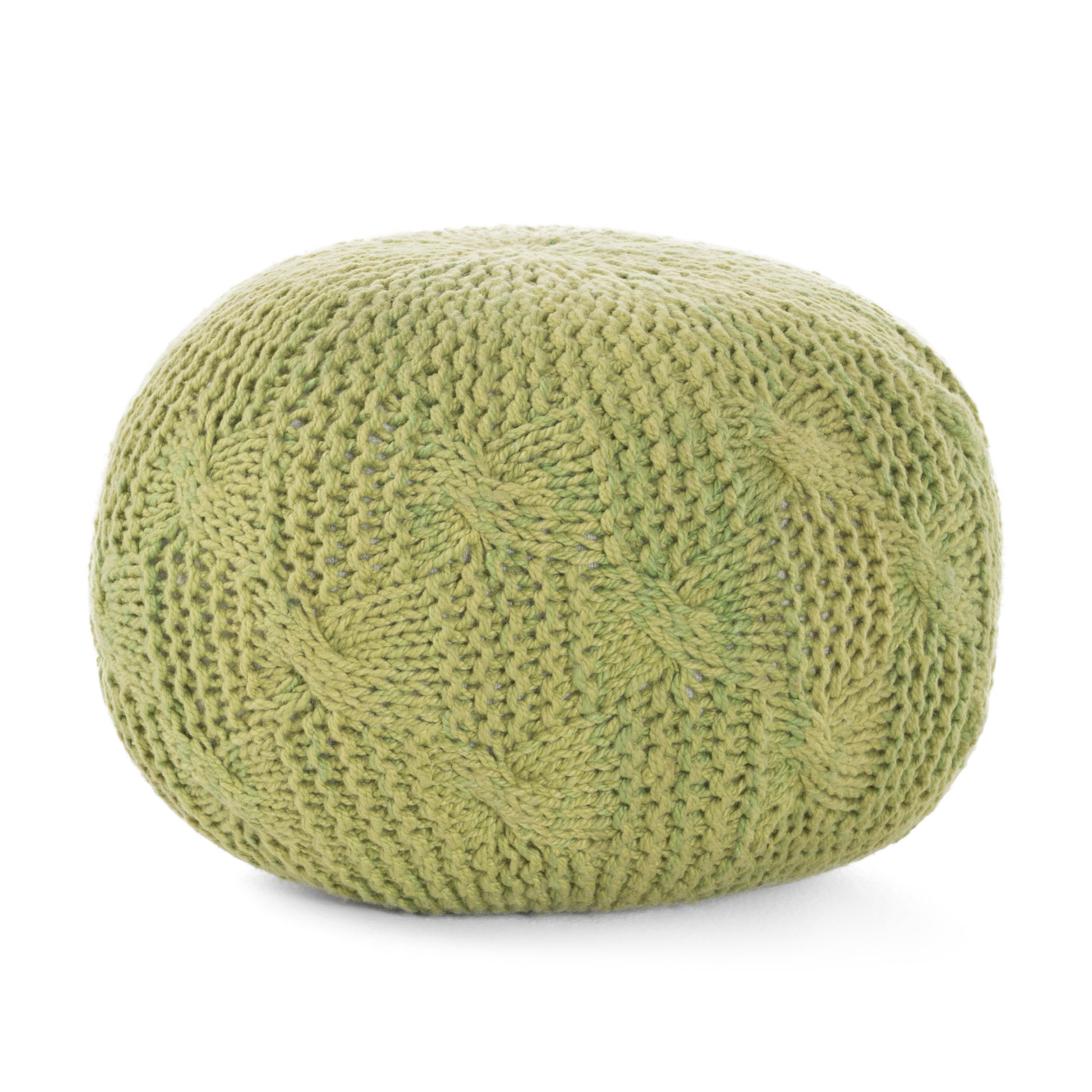 Deon Pouf Lime Green Pet