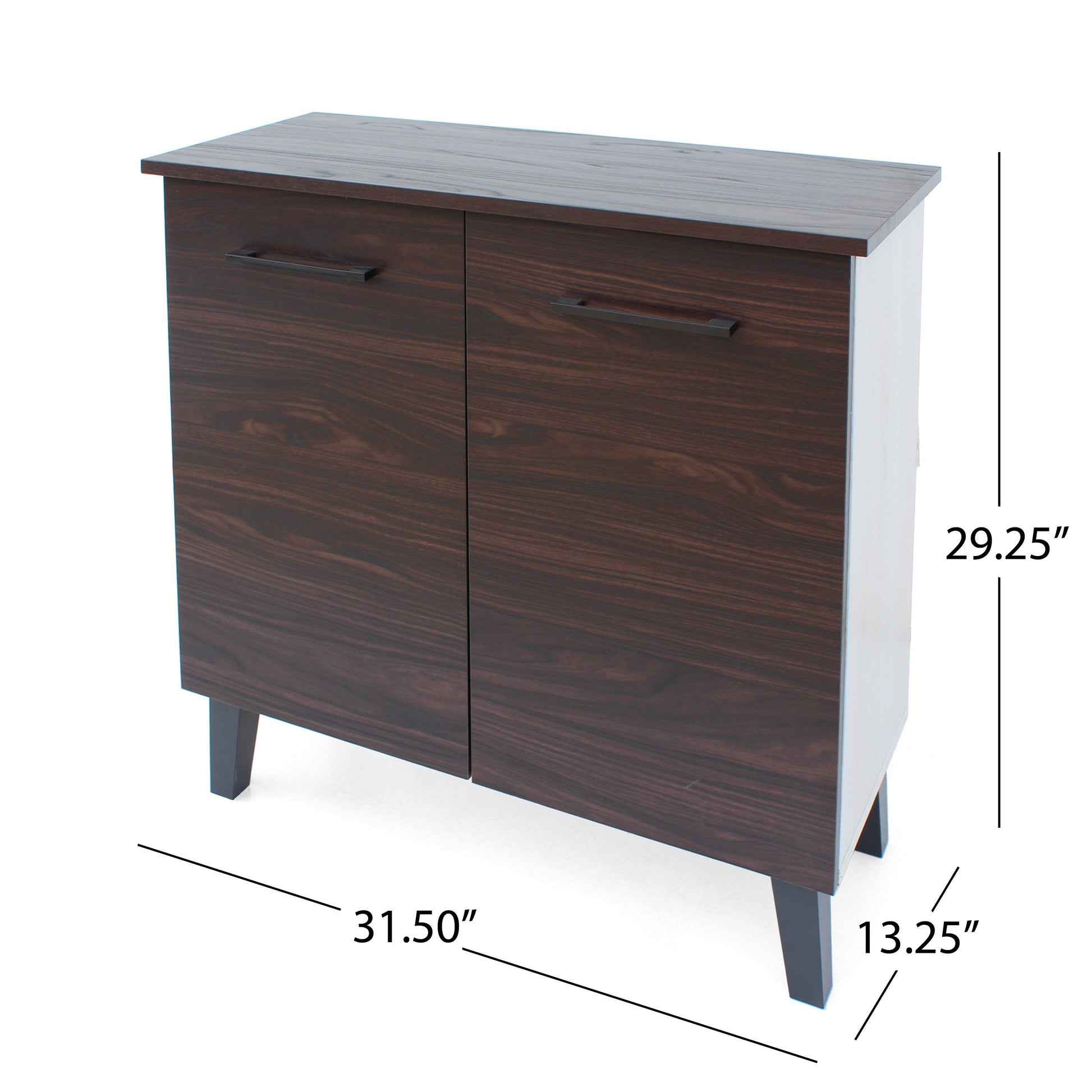 Multi Function Cabinet Sonoma Oak Walnut Brown Particle Board