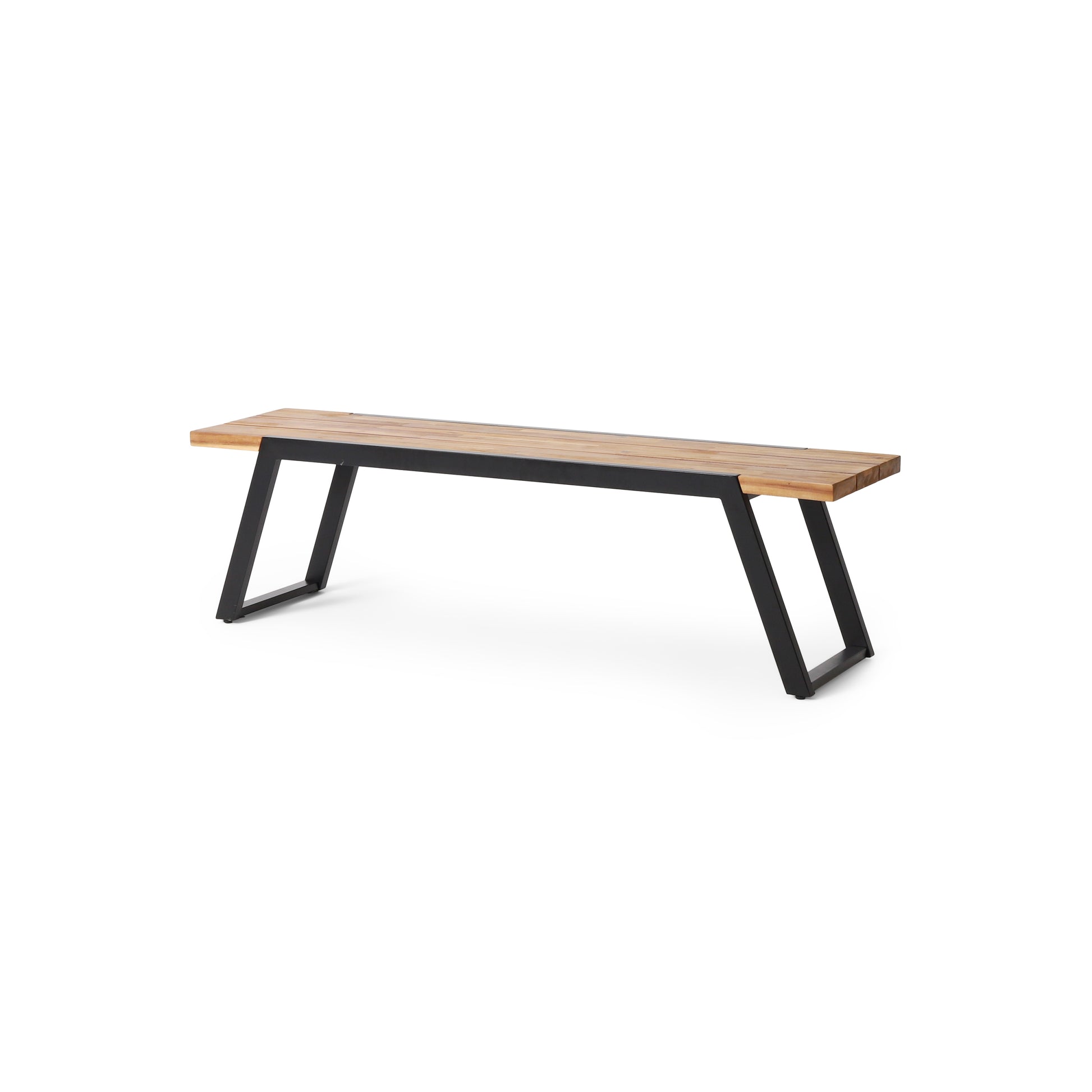 Gaylor Mp1 Bench Black Acacia Wood