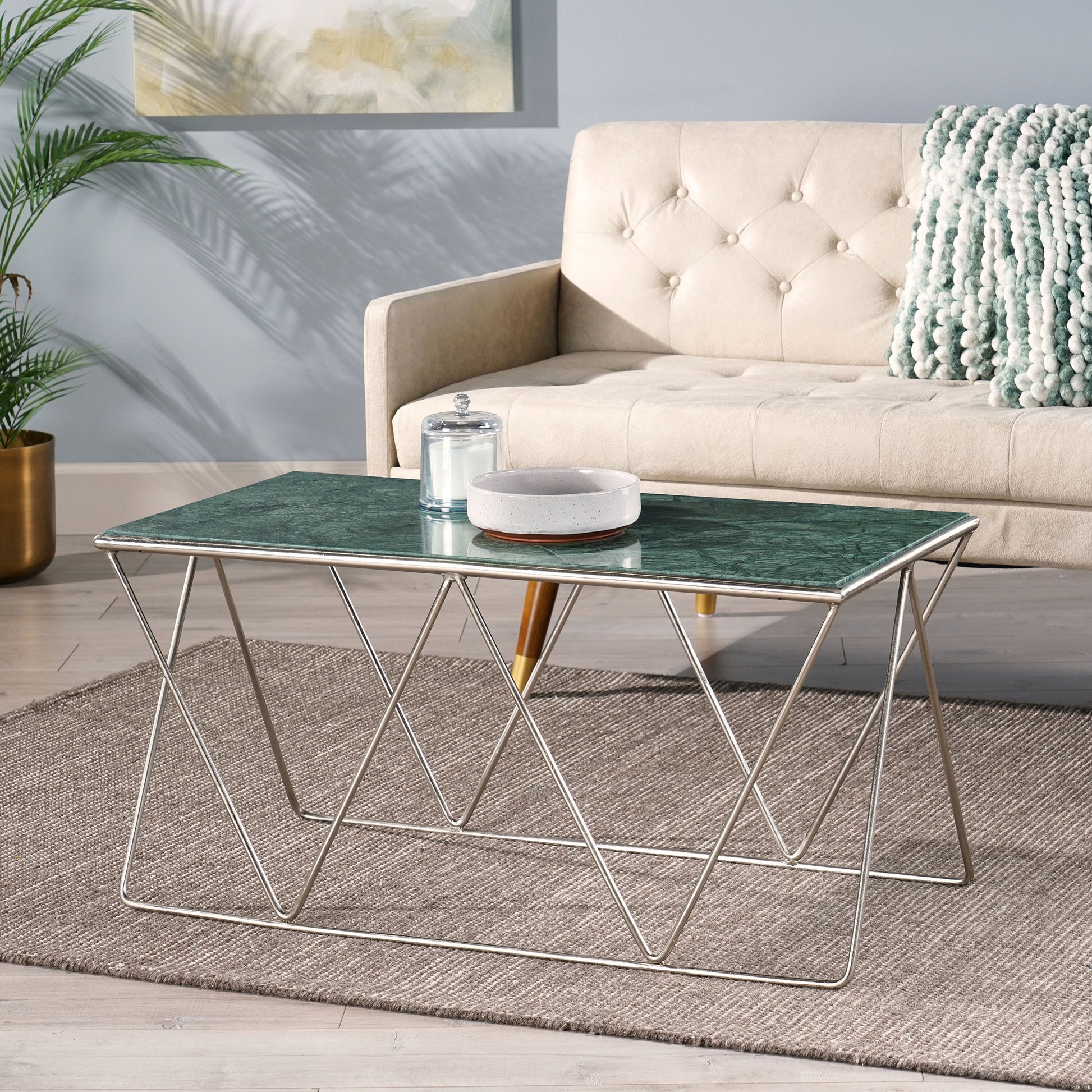 Marble Coffee Table Green Marble