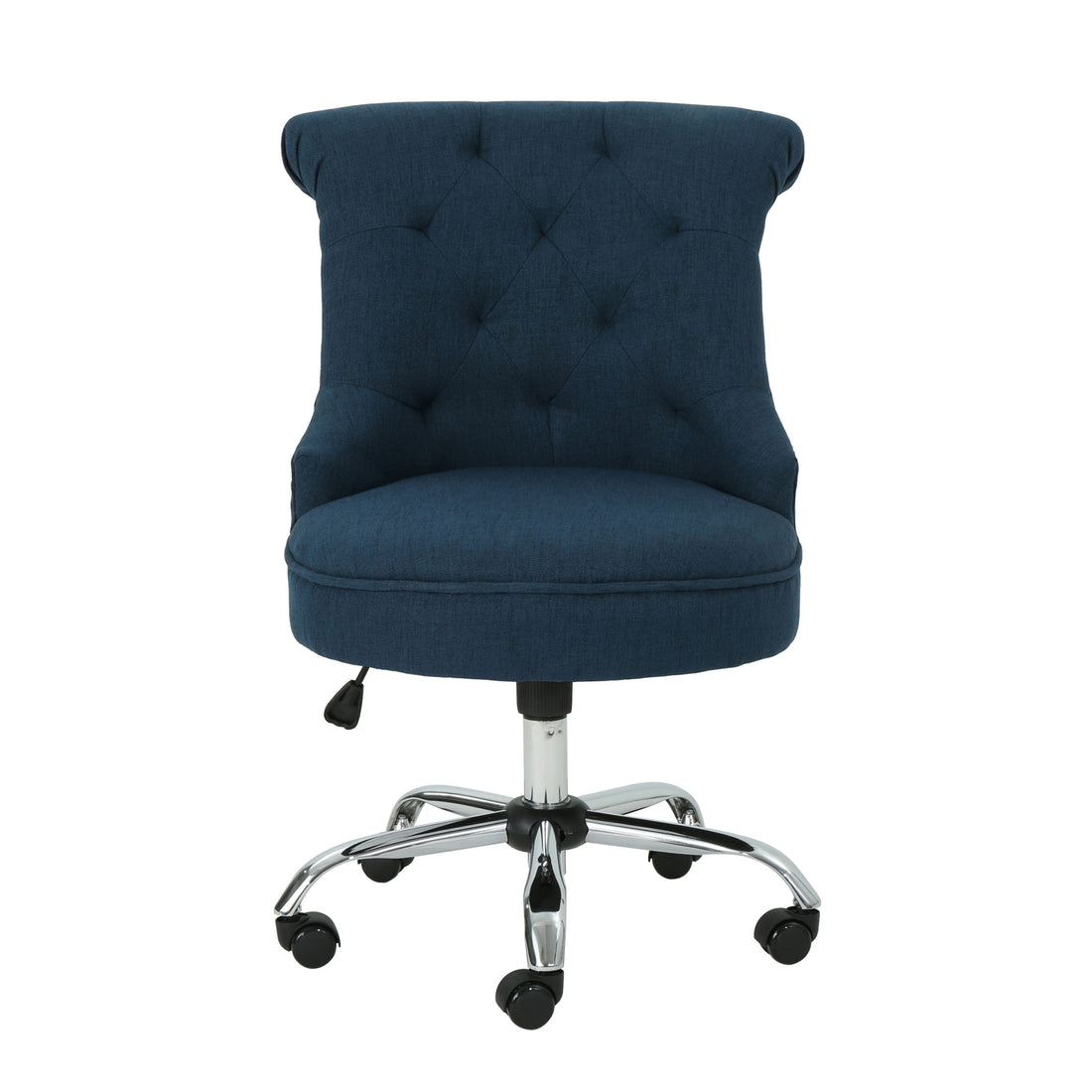 Office Chair Navy Blue Fabric