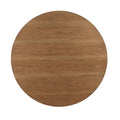 Oslo Round Counter Table Dark Brown Dark Brown Wood
