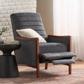 Recliner Chair Grey Fabric