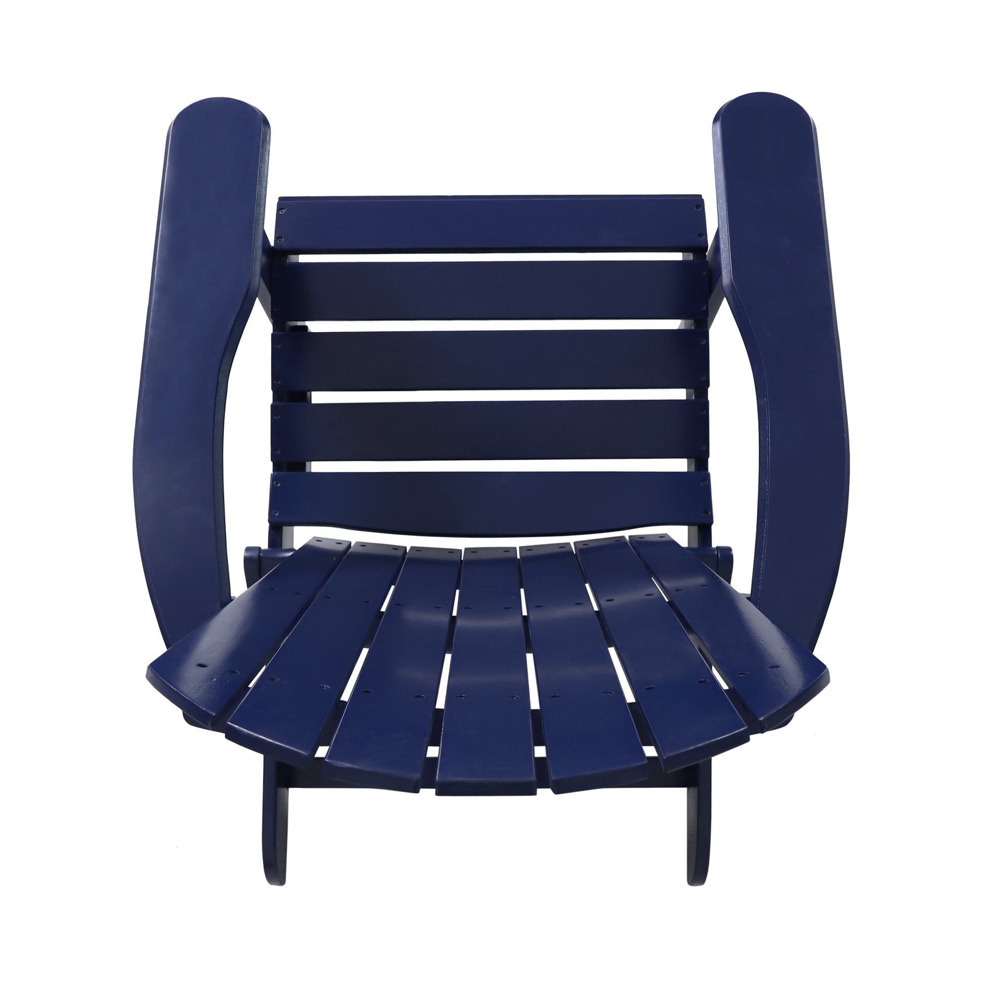 Malibu Adirondack Chair Blue Acacia Wood