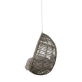 Morris Hanging Chair With 8Ft Chain Grey Polyethylene